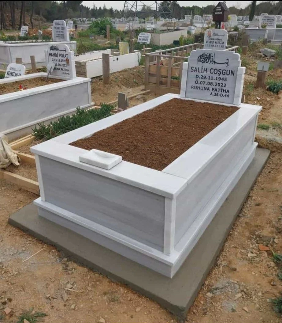 Siyah granit mezar modeli